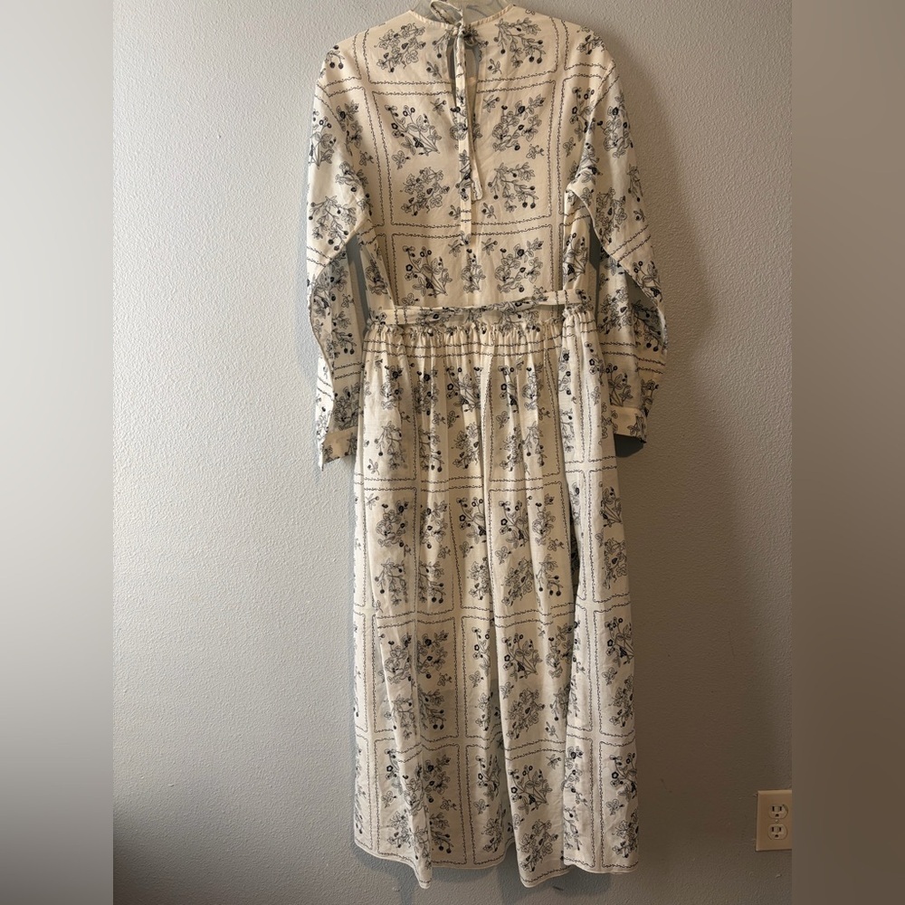 SARA LANZI
Long apron dress wild berry print - Picture 8 of 11